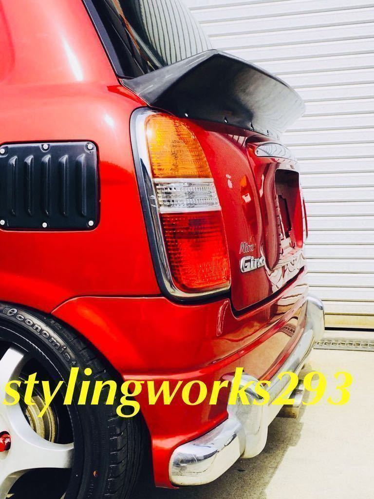 L700 ミラ バン ジーノ ダックテール L700ゲートスポイラー リア