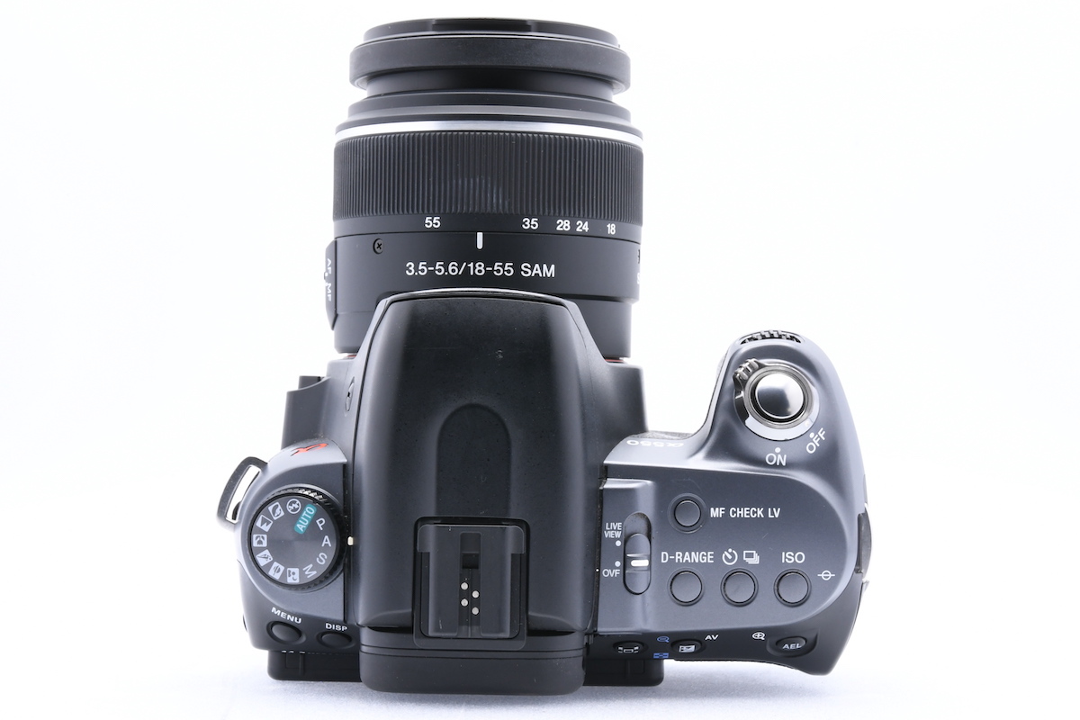 SONY α550 + DT 18-55mm F3.5-5.6 SAM ソニー デジタルカメラ 一眼レフ
