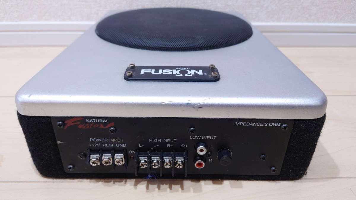 ☆即決☆FUSION アンプ内蔵 サブウーファー FSN-857(ウーハー)｜売買