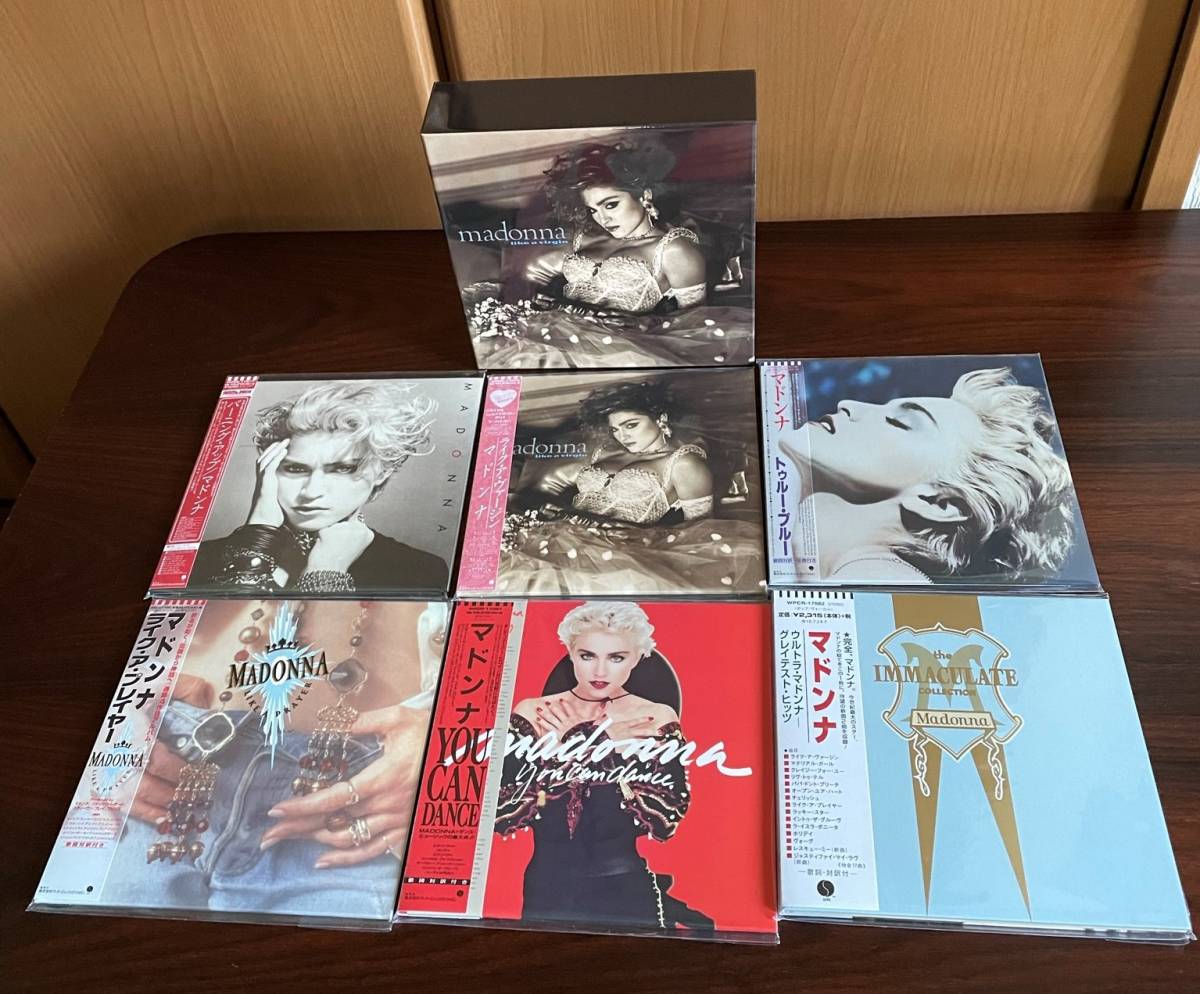 マドンナ 紙ジャケットCD 6タイトル ライク・ア・ヴァージンBOX