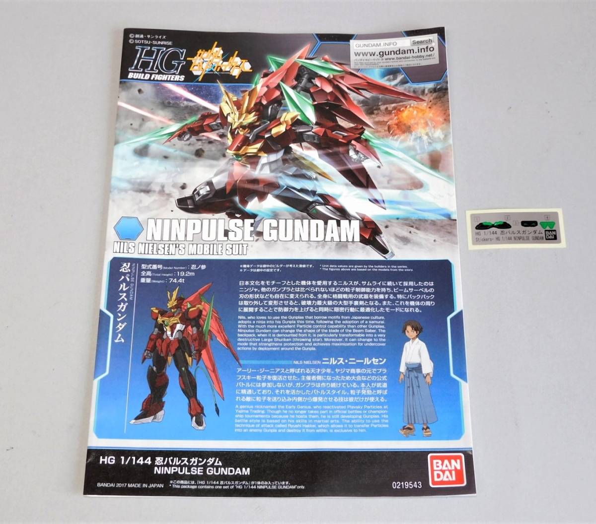 HG 1/144 ビルドシリーズ 素組完成品（バンダイ ガンダムビルド 