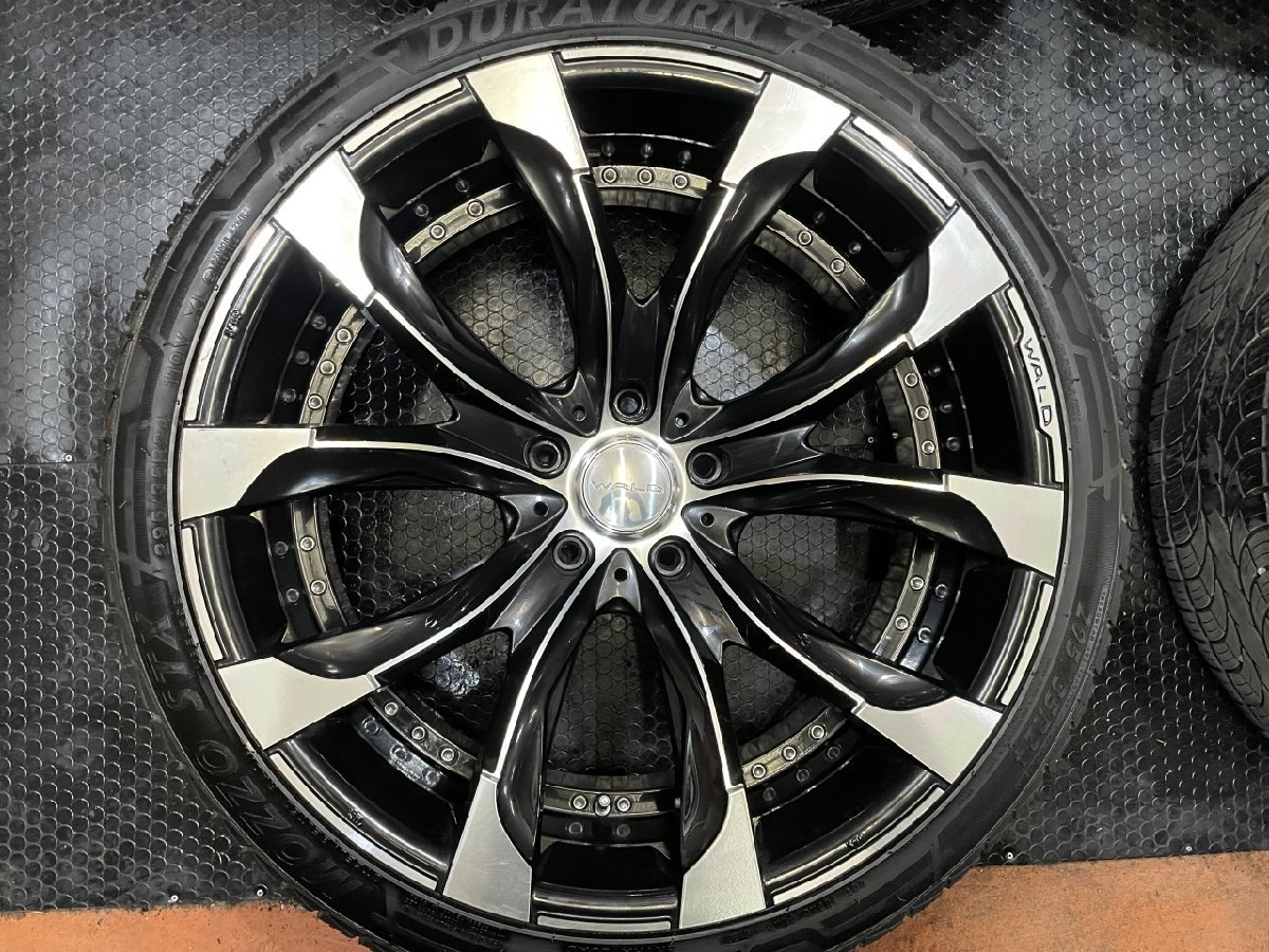 DURATURN 295/35R24】夏タイヤ【WALD ジャレット J11-C 24インチ10.5 