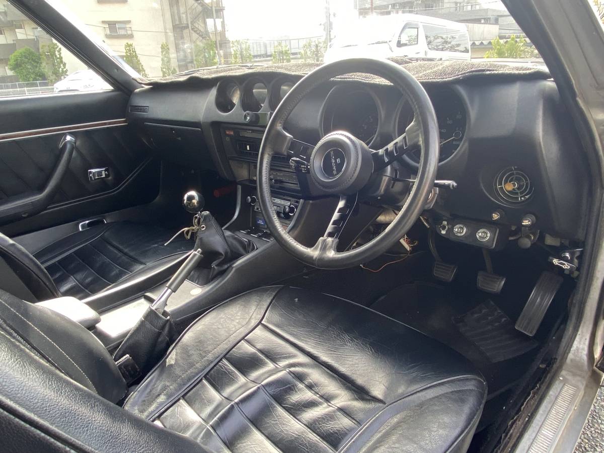 フェアレディZ 昭和52年式 S30系GS31Z 2by2 シルバー エアコンパワー