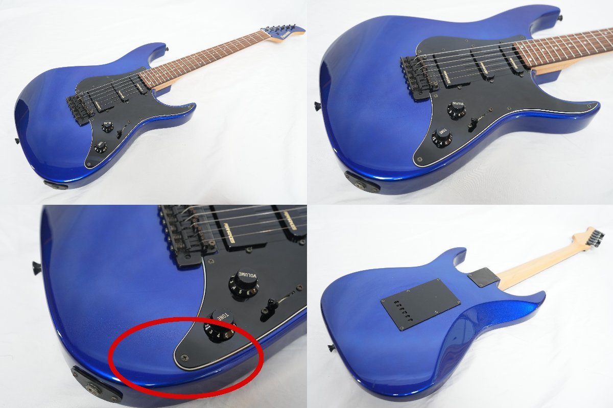 ☆FERNANDES☆FR-50 ブルーメタリック 24フレット仕様 90年代 日本製