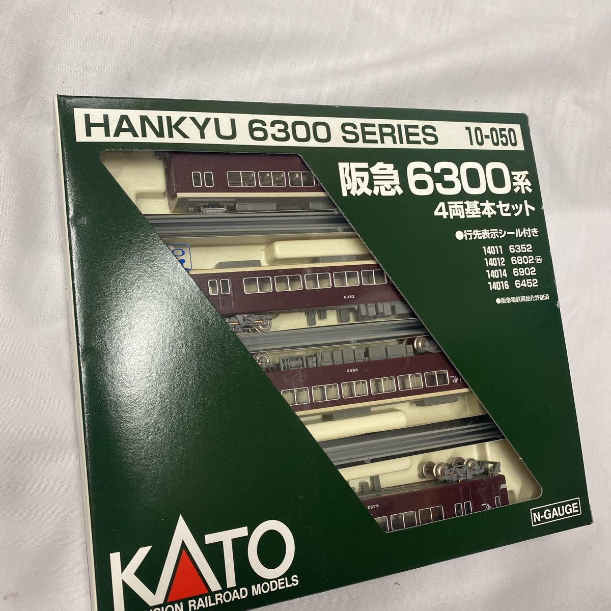 【シール未使用】KATO 10-050 阪急6300系 4両基本セット 鉄道模型 KATO 10-050 阪急6300系 Nゲージ 鉄道模型 4両基本セット | カトー