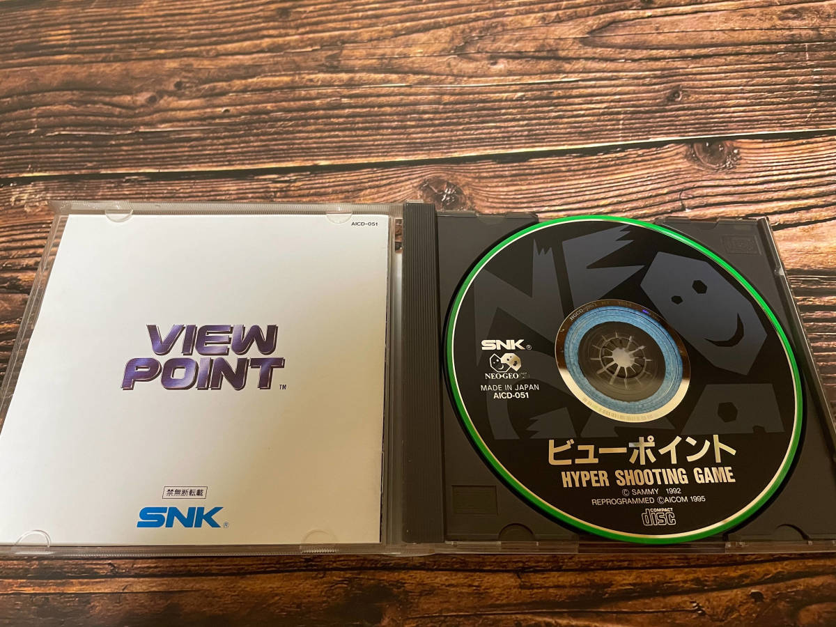 中古品 AICD-051 NEO GEO CD ビューポイント View Point ネオジオ 