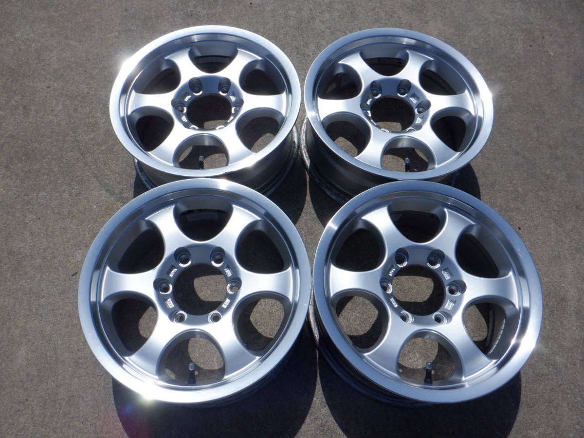 ENKEI エンケイ 16インチ 6.5J +24 PCD139.7 6H 4枚SET グランビア グランドハイエース ハイエース