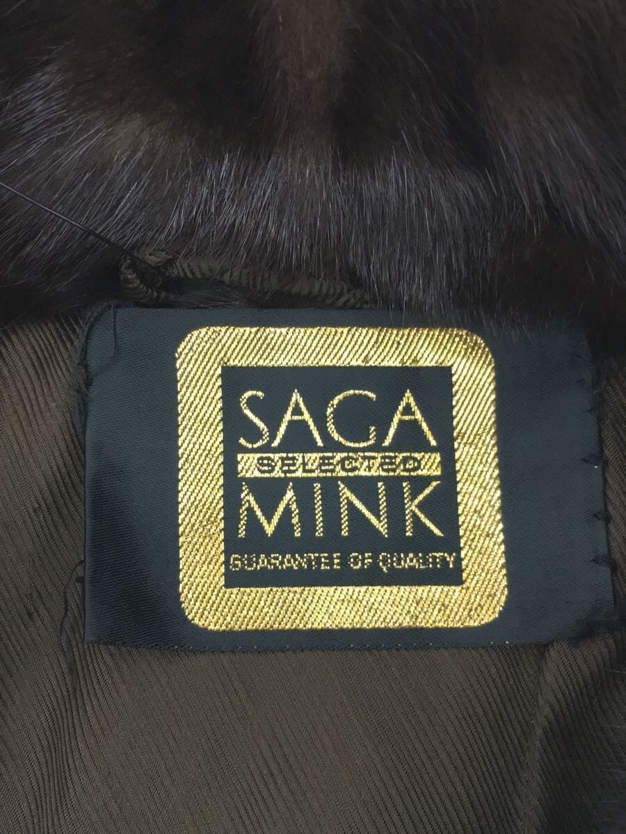 SAGA MINK サガミンク コート リアルファー 毛皮 ミンクコート 中古
