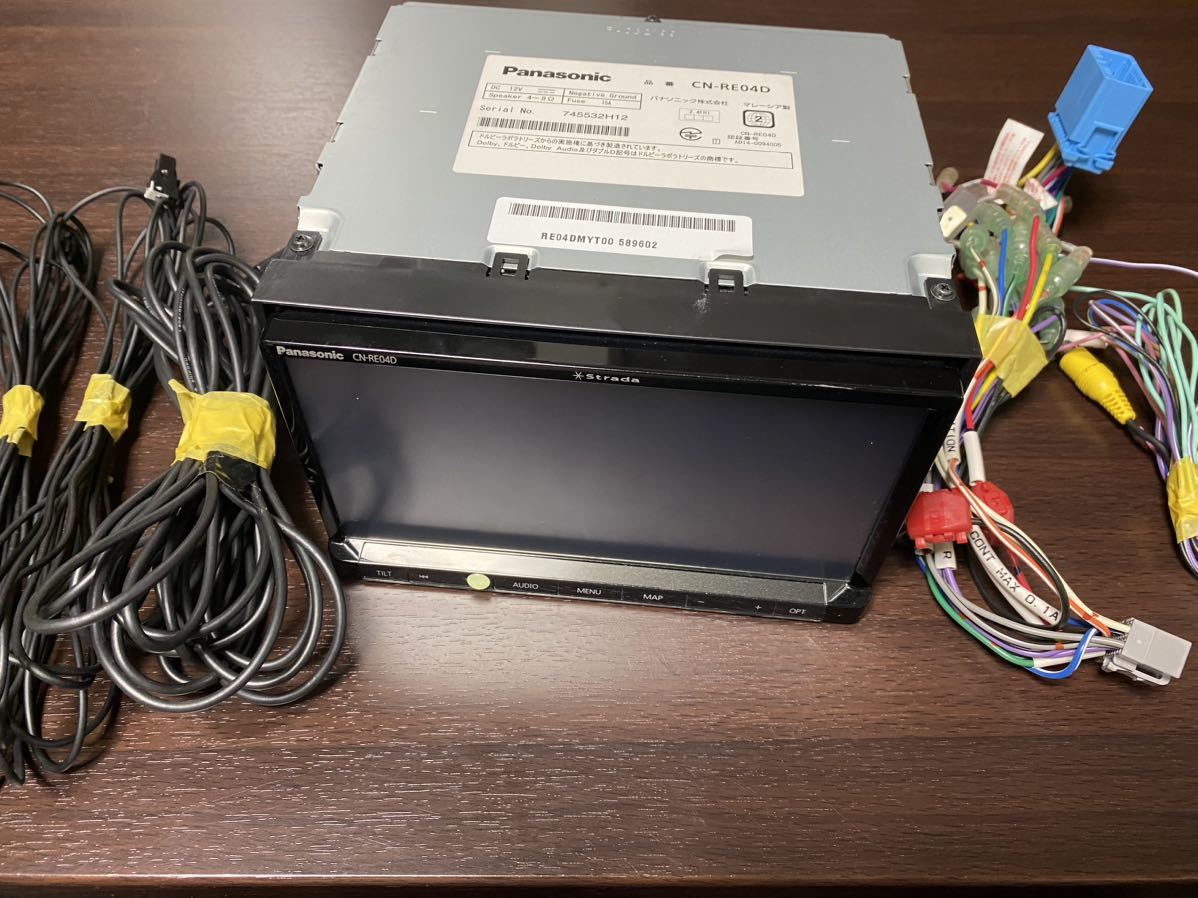 車 Panasonic CN-RA04D カーナビ Bluetooth対応