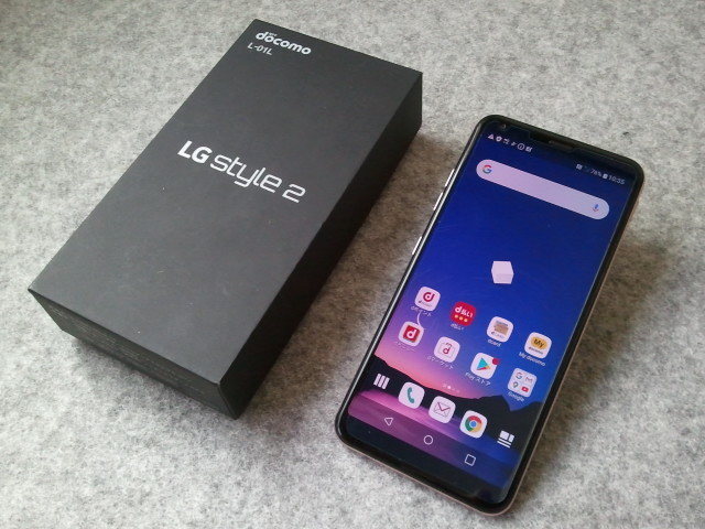 LG Style 2 / Android 10 / 6.0 インチ 【即決】 docomo L-01L /// 送料185円 /// ドコモ_1