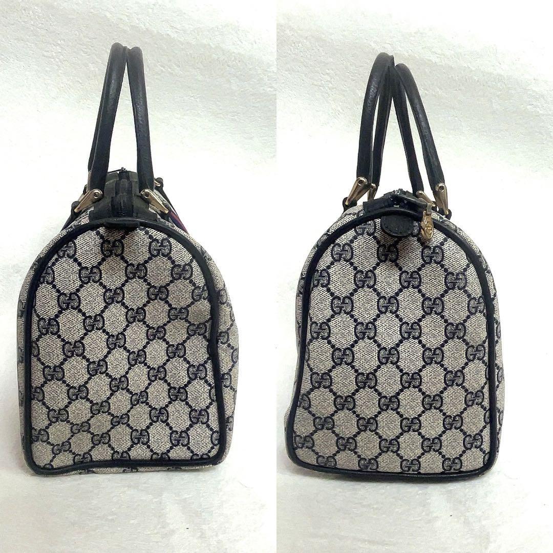入手困難品】美品 オールド グッチ GUCCI シェリーライン GG柄 PVC