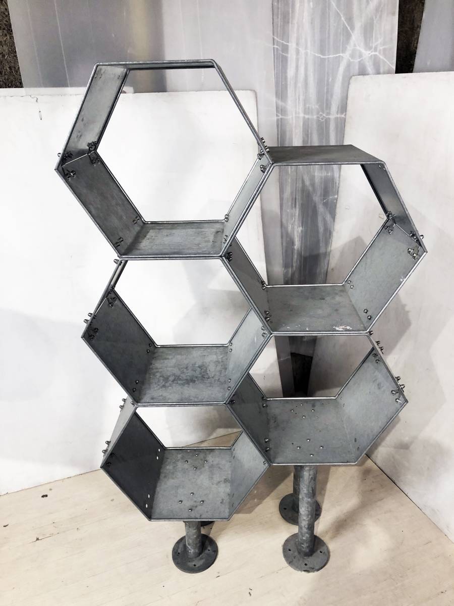 DULTON HHPエクステンション ハニカムラック⁄廃番⁄飾棚⁄SLV ダルトン