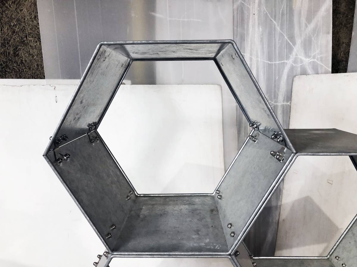 DULTON HHPエクステンション ハニカムラック⁄廃番⁄飾棚⁄SLV ダルトン
