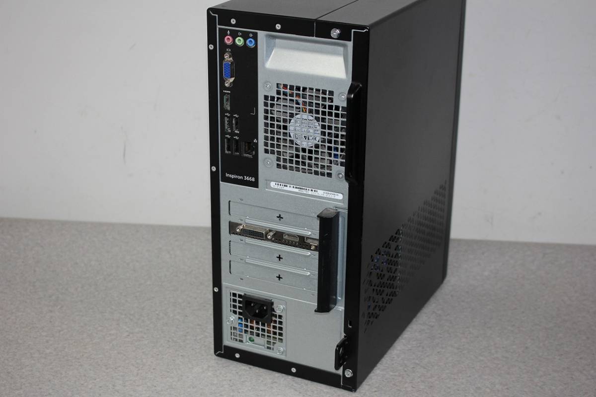 DELL Inspiron 3668 Corei7-7700 3.60GHz メモリ16GB Windows10 SSD