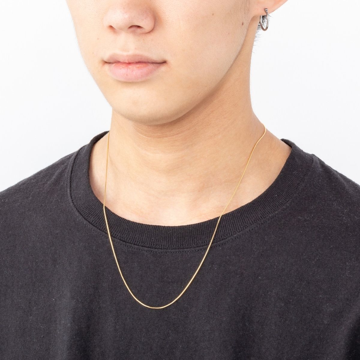 ベネチアン ネックレス チェーン 18金 50cm K18 ネックレス(18k、18金 