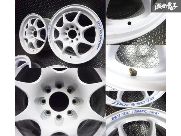 ○ウェッズ スポーツ TC-05 15インチ 6.5J +15 7J +31 PCD 114.3 4H 