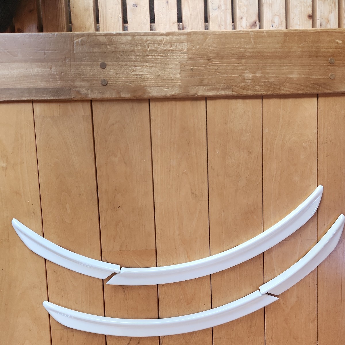 レクサス純正 RCF フェンダーアーチモール 083 ホワイトノーヴァガラスフレーク