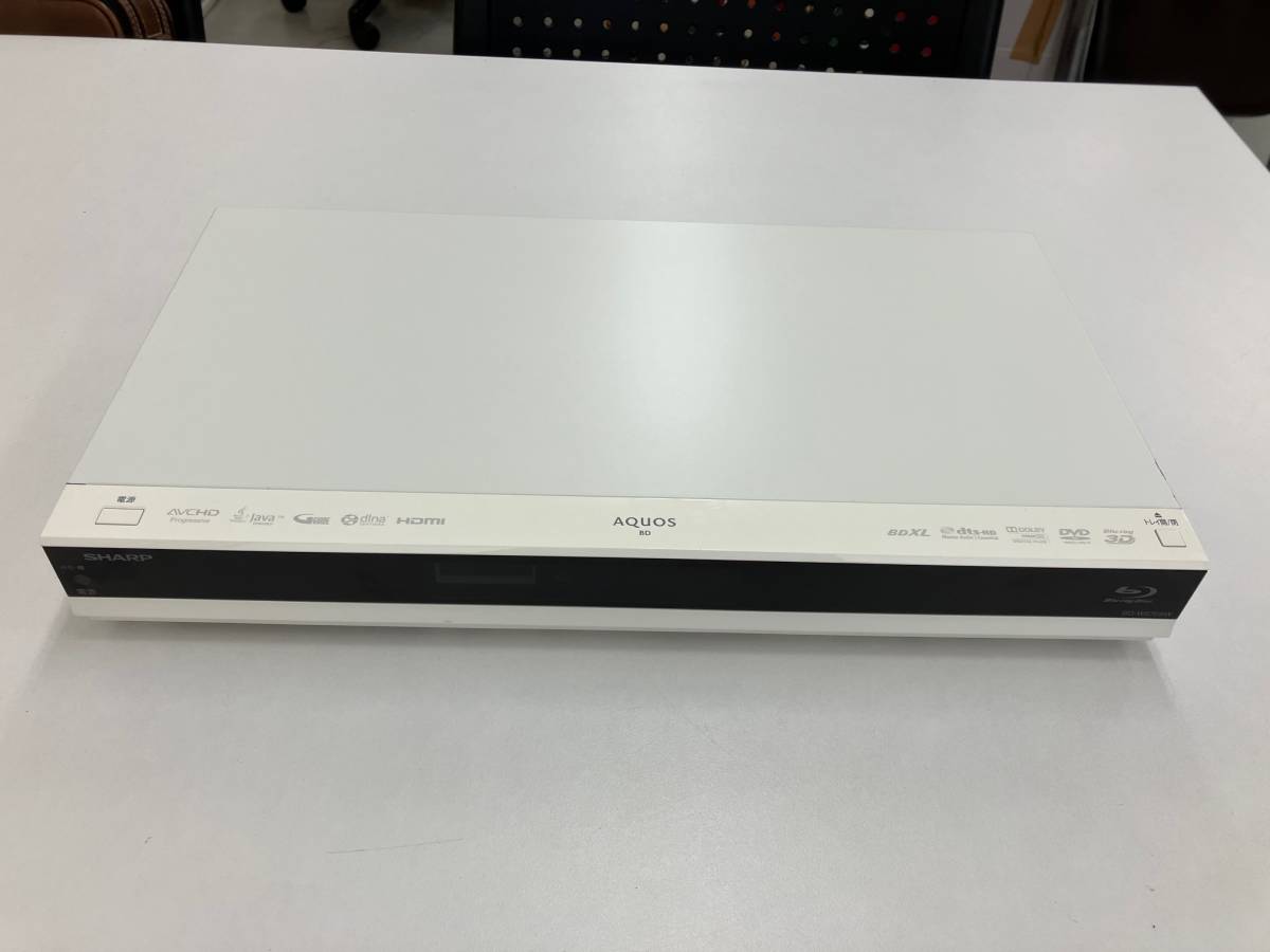 ☆良品・保証付☆SHARP AQUOS ブルーレイレコーダー BD-W570SW 2番組