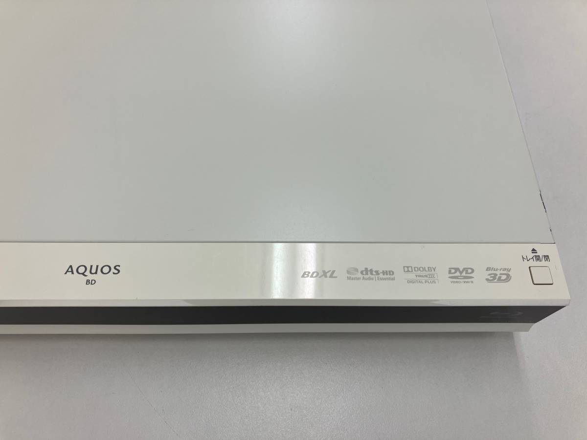 ☆良品・保証付☆SHARP AQUOS ブルーレイレコーダー BD-W570SW 2番組