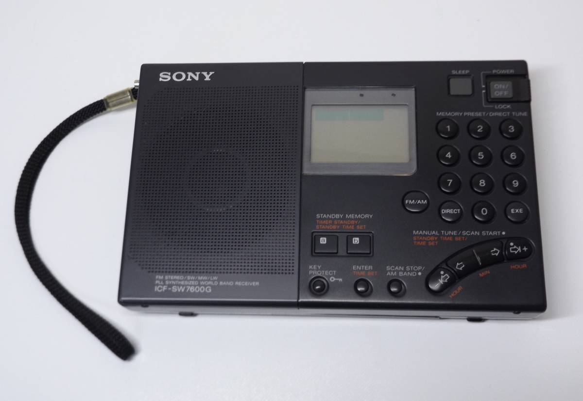 SONY ワールドバンドレシーバー ソニー ICF-SW7600G ICF-SW7600GR FM