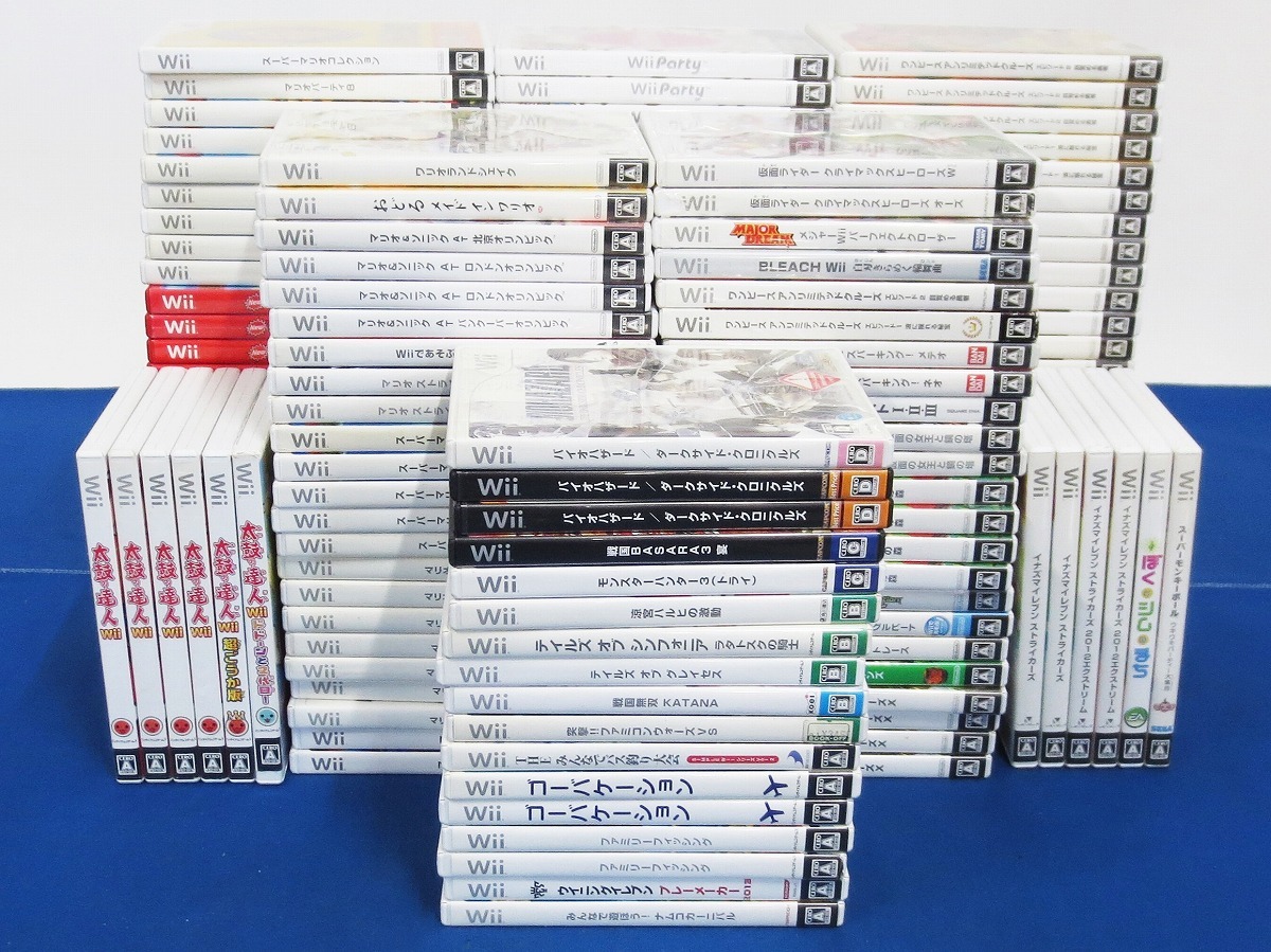 送料無料，安い 1円 任天堂 Wii ジャンクソフト まとめ売り 150本セット ジャンク 現状渡し 1981(Wiiソフト)｜売買されたオークション情報、yahooの商品情報をアーカイブ公開 - オークファン Wiiソフト
