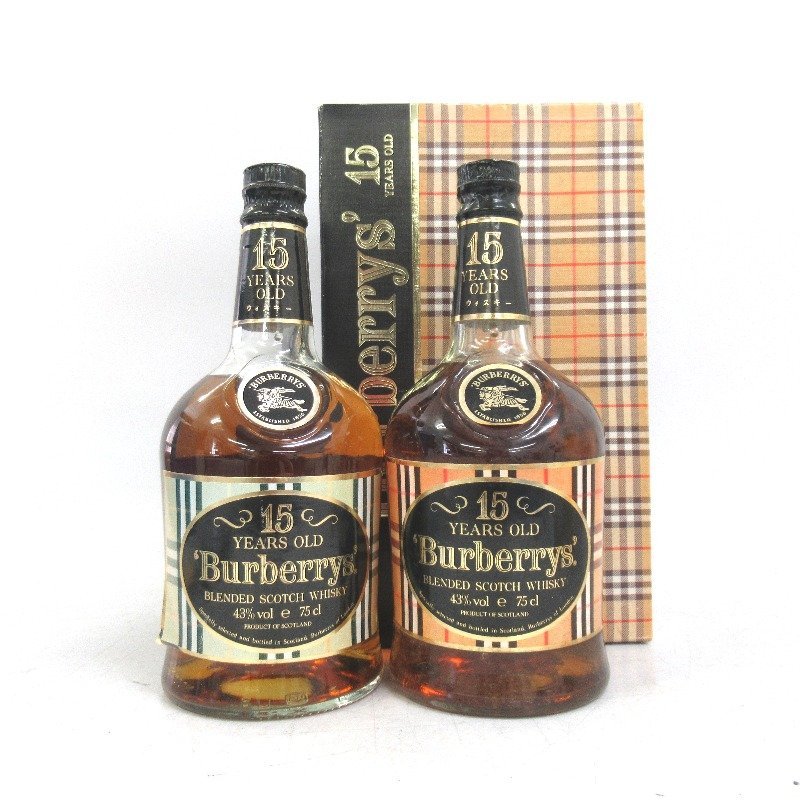 ウイスキー バーバリー 15年 ブレンデッドスコッチ 2本セット 750ml 15