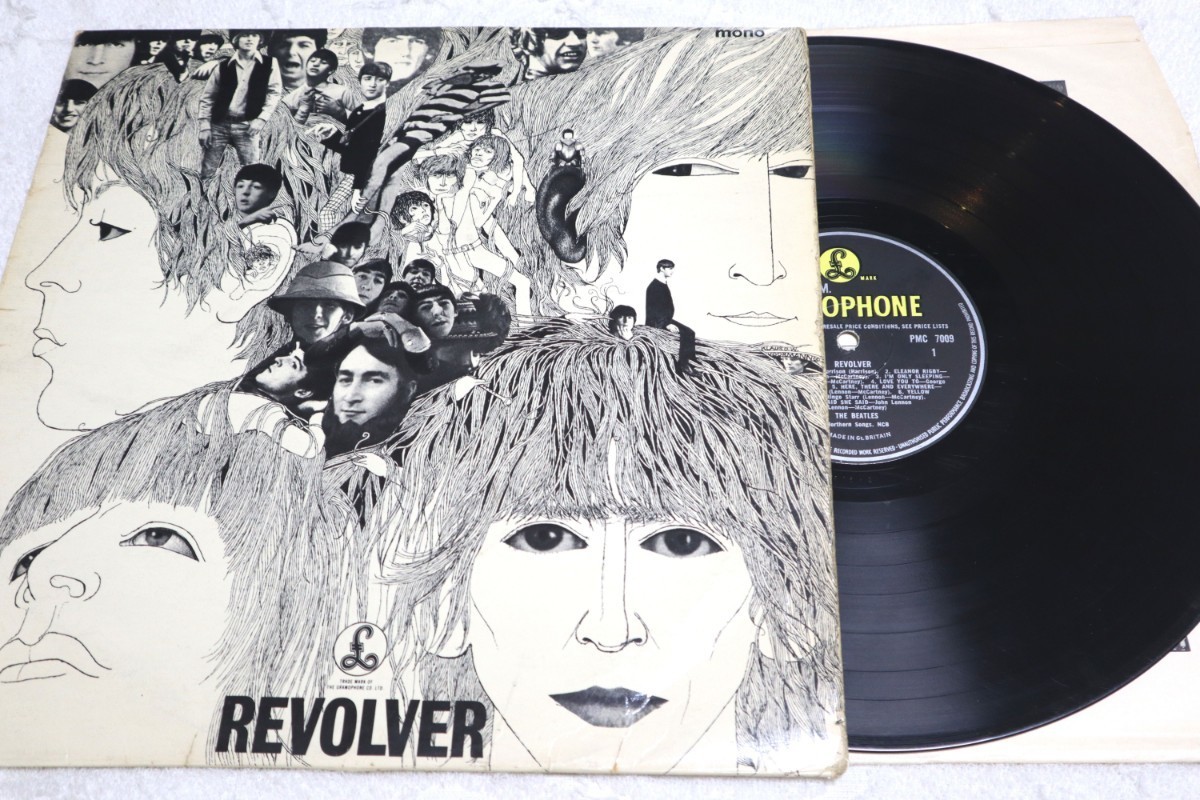 【モノラル盤】The Beatles - Revolver 【デンマーク盤】 稀少UKオリDrリボルバーRevolverビートルズBeatlesレコード モノラル盤