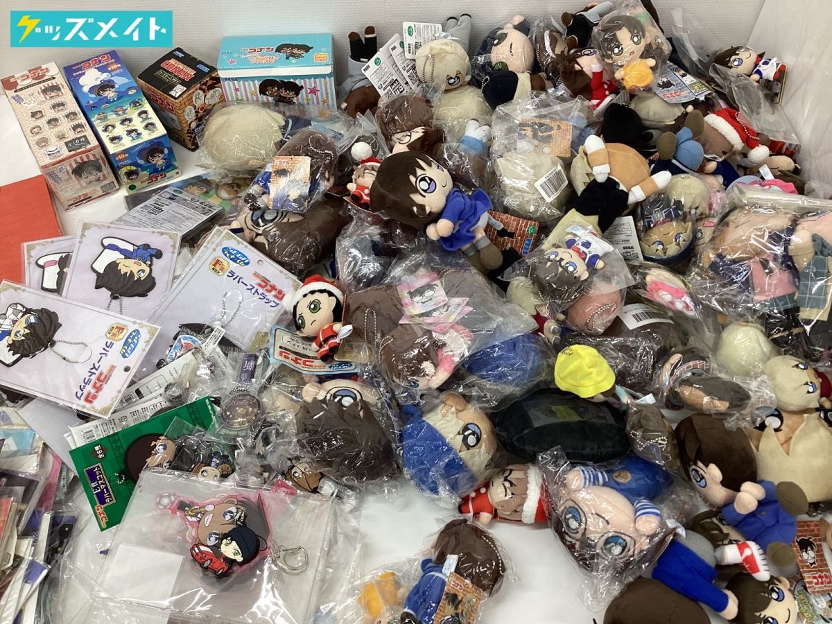 同梱不可/現状】 名探偵コナン グッズ まとめ売り 缶バッジ クリア 