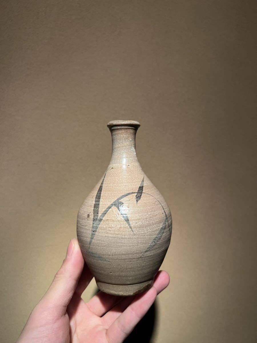 絵唐津徳利古唐津