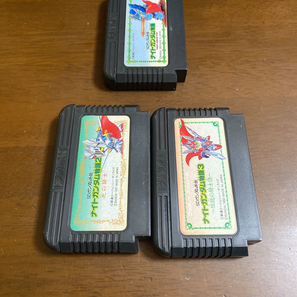 ファミコン ナイトガンダム物語1 2 3セット 美品 ファミコン