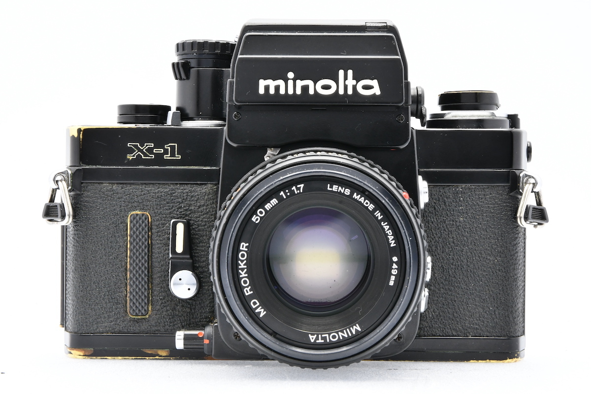 カメラ、光学機器 【1円】 ミノルタ MINOLTA X-1 ボディ［ジャンク品