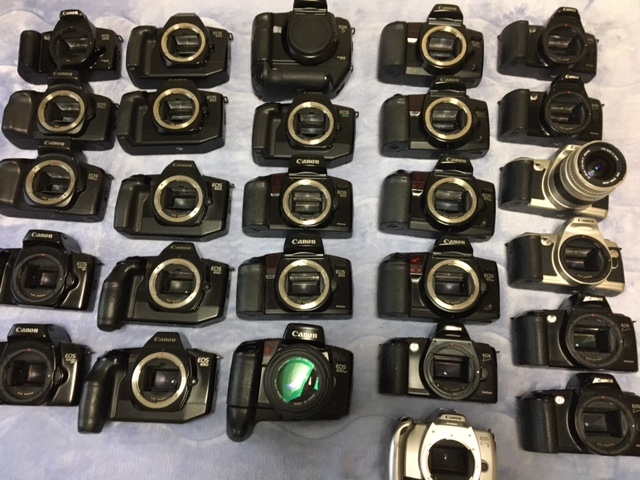 MAMIYA CANON フィルムカメラ ジャンク　まとめ まとめ売り） キャノン AF フィルムカメラ 計27台 (動作未確認