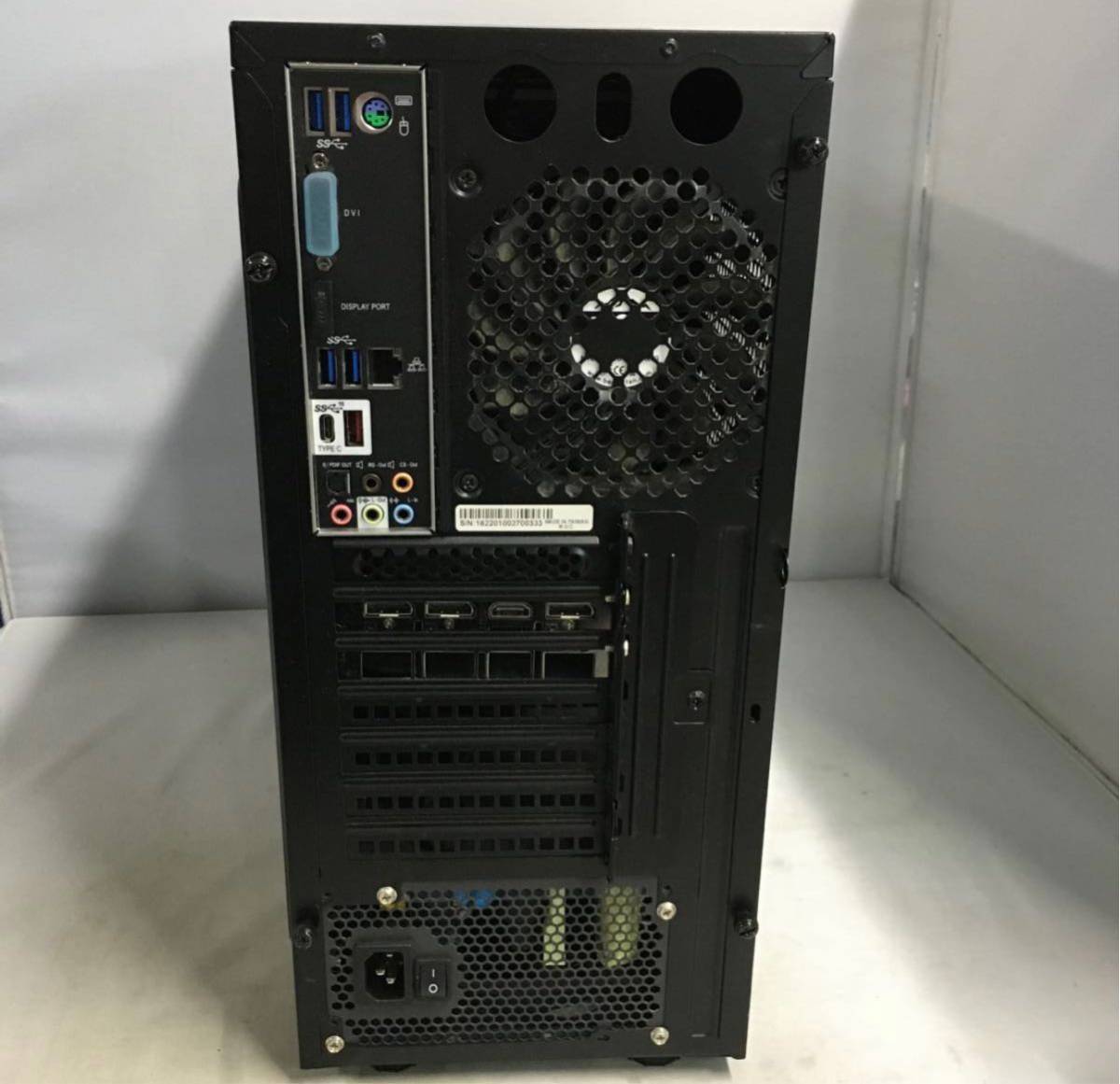 □iiyama LEVEL∞ ゲーミングPC DDR4800ST 16GB グラフィックボード 