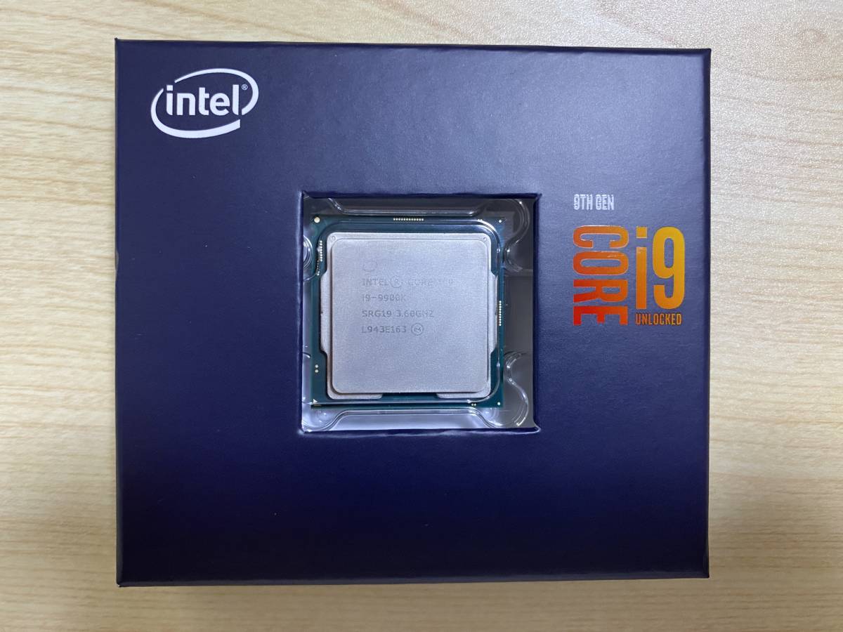 完動品】Intel Core i9 9900K 3.60Ghz SRELS 【公式通販】