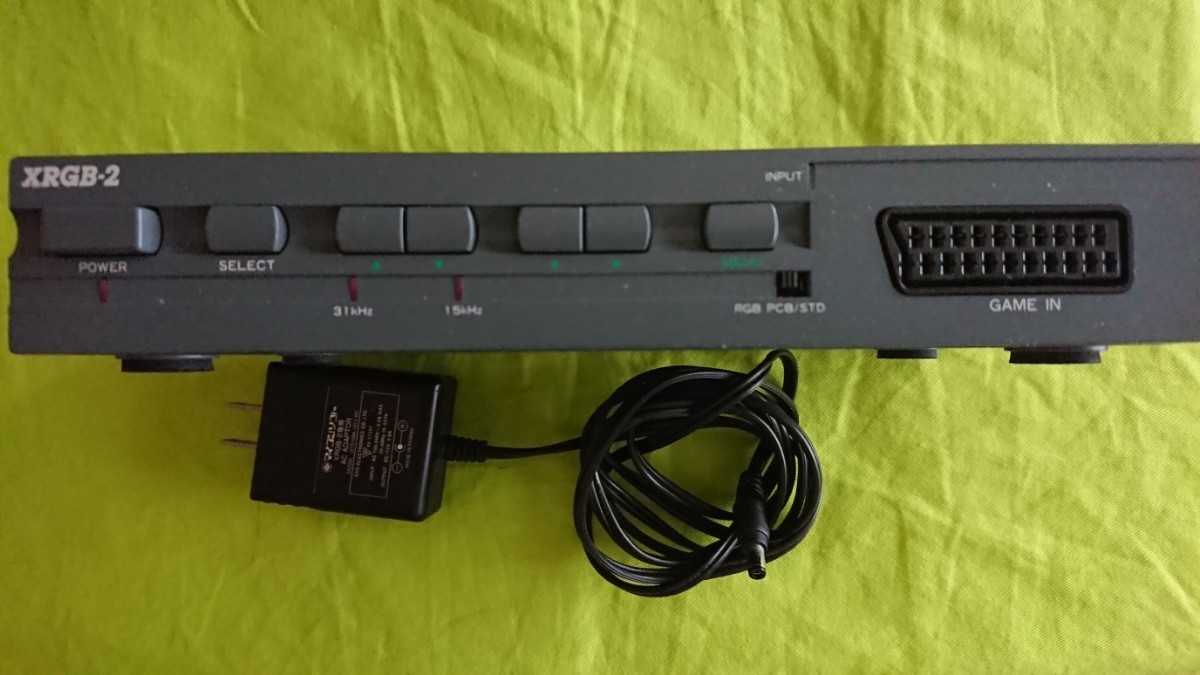 マイコンソフト アップ・スキャンコンバーター・ユニット XRGB-2 電波 