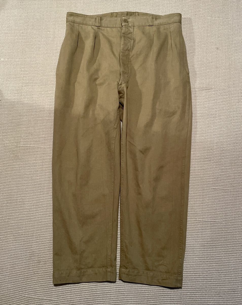 M-52 フランス軍　チノ トラウザー　M52 ツータック 26 Frencharmy ミリタリー
