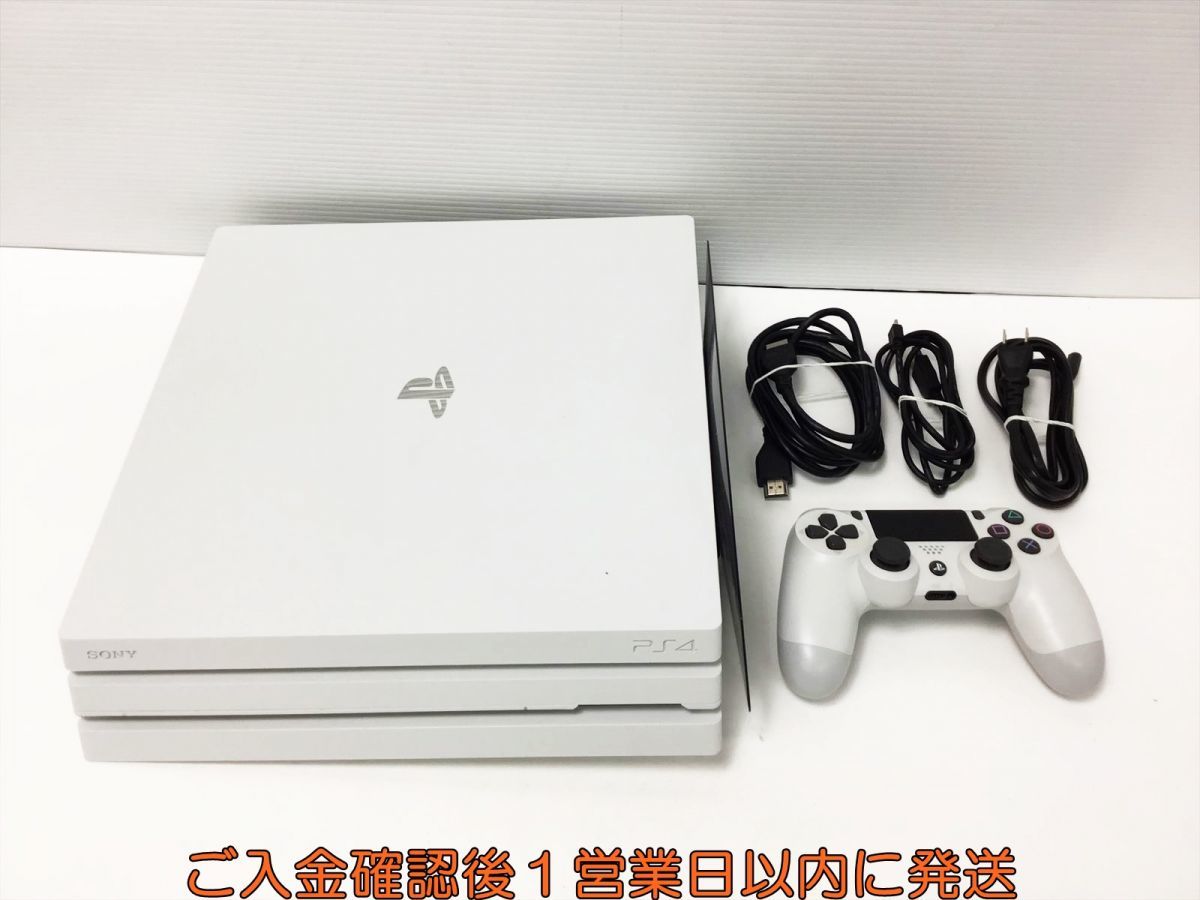 1円】PS4 Pro 本体/コントローラー セット CUH-7200B ホワイト 1TB