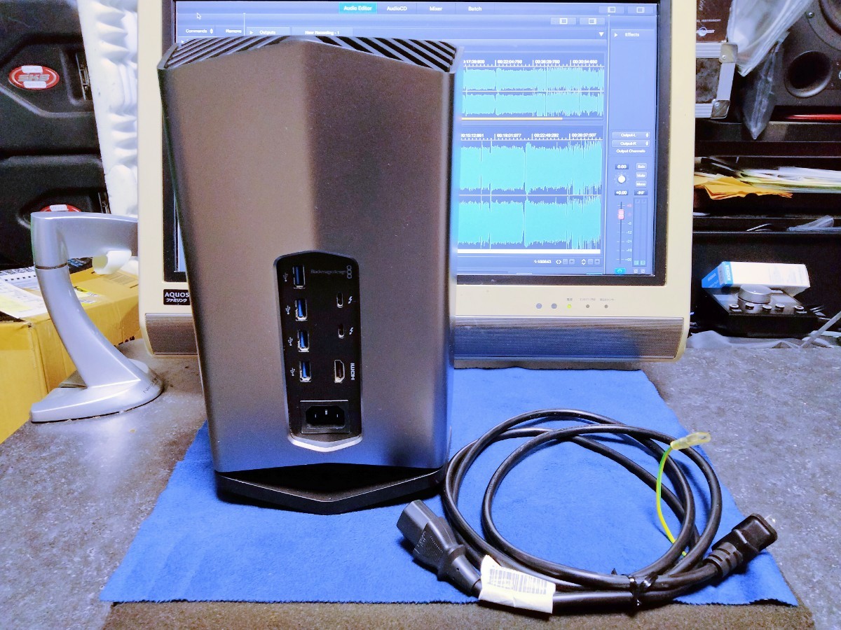 完動 Blackmagic Design eGPU RX580 : davinci resolve apple macbook pro ...