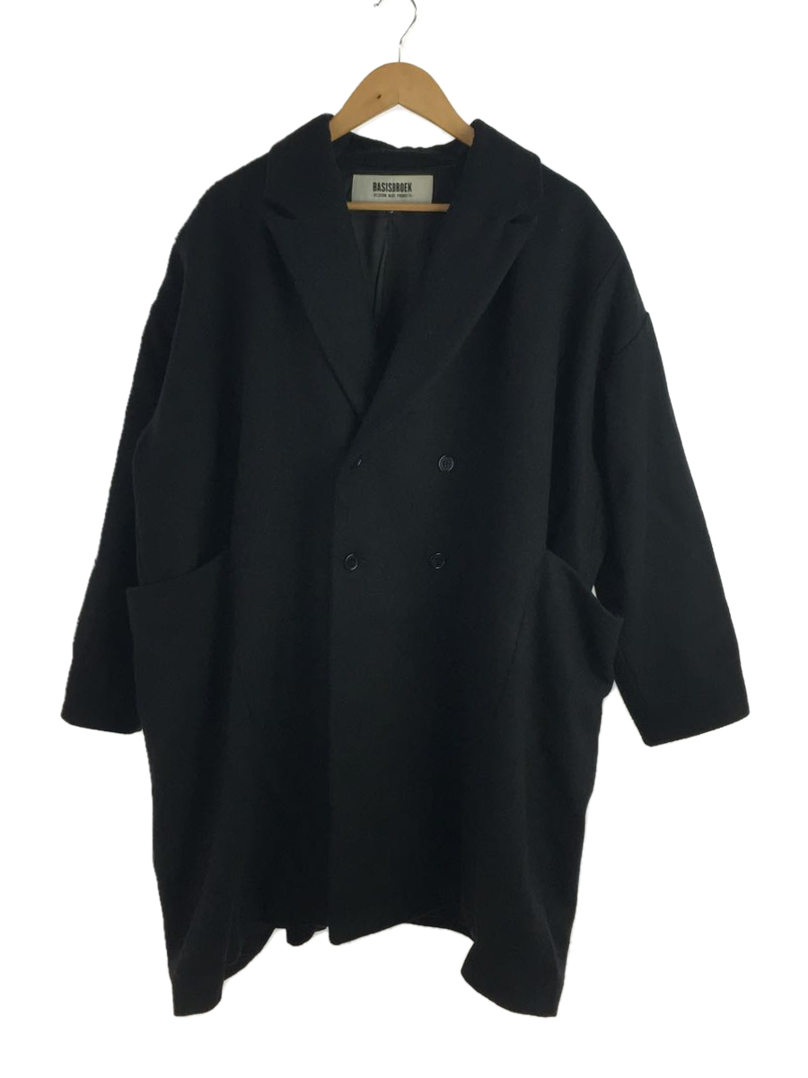 Basis broek◆バージスブルック/チェスターコート/ウール/ブラック/メンズ/3/