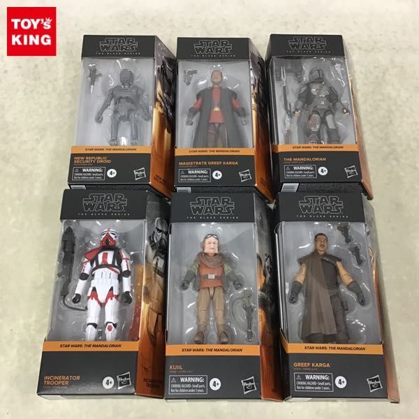 1円〜 未開封 ハズブロ STAR WARS THE BLACK SERIES グリーフ・カルガ、クイール 他