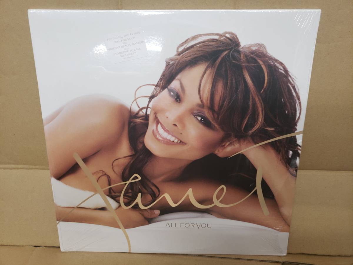 ▲Janet Jackson ジャネット・ジャクソン - All For You☆未開封