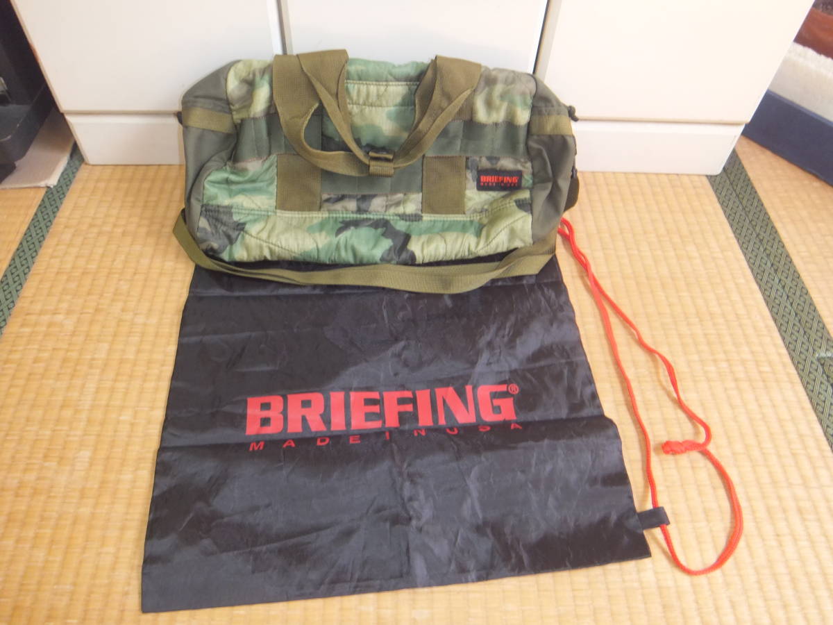 □廃盤商品 BRIEFING FUSION DUFFLE ブリーフィング フュージョン