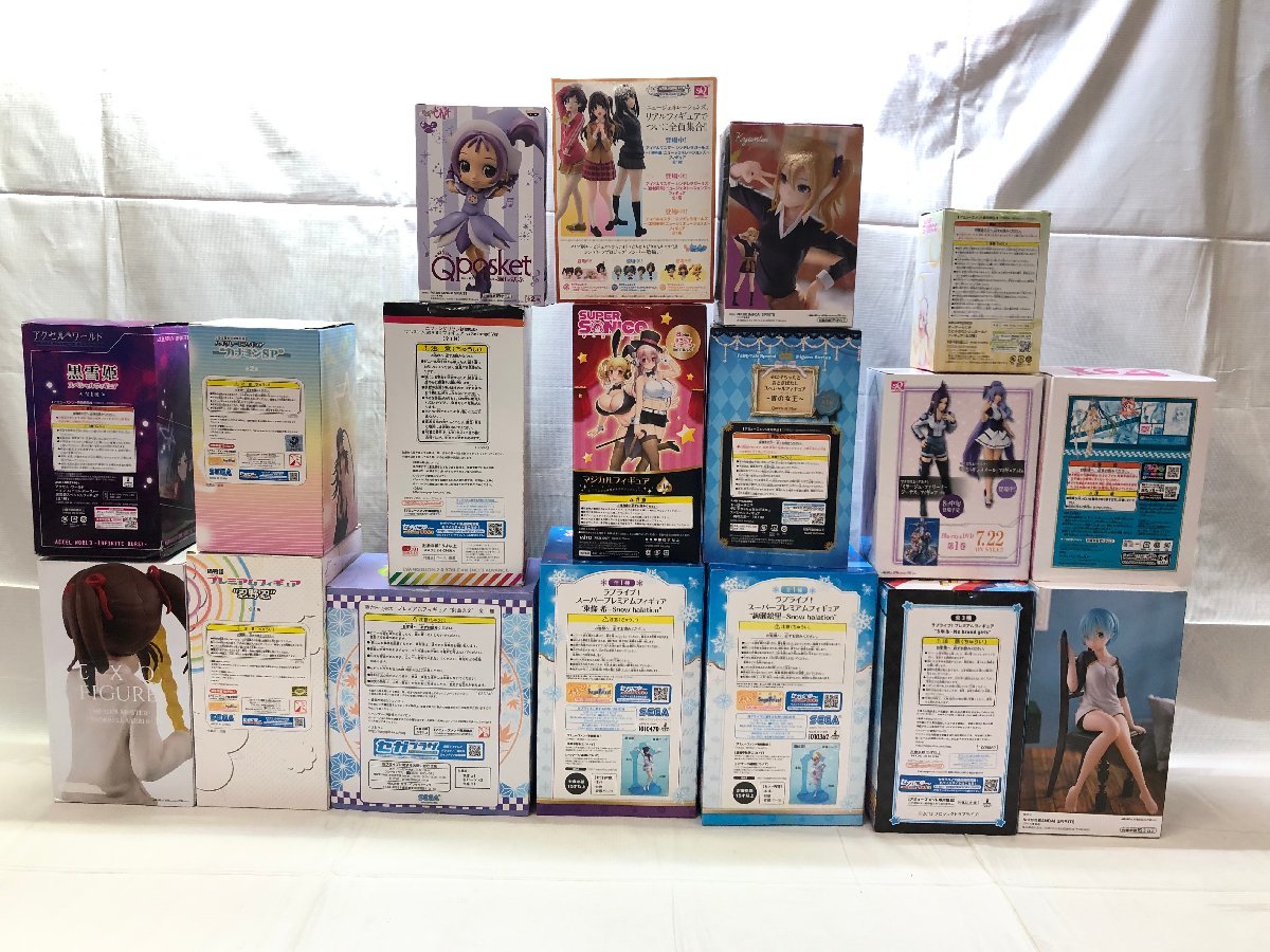 1円～ 未開封多数 フィギュア 18点まとめ 東方project ラブライブ すー 