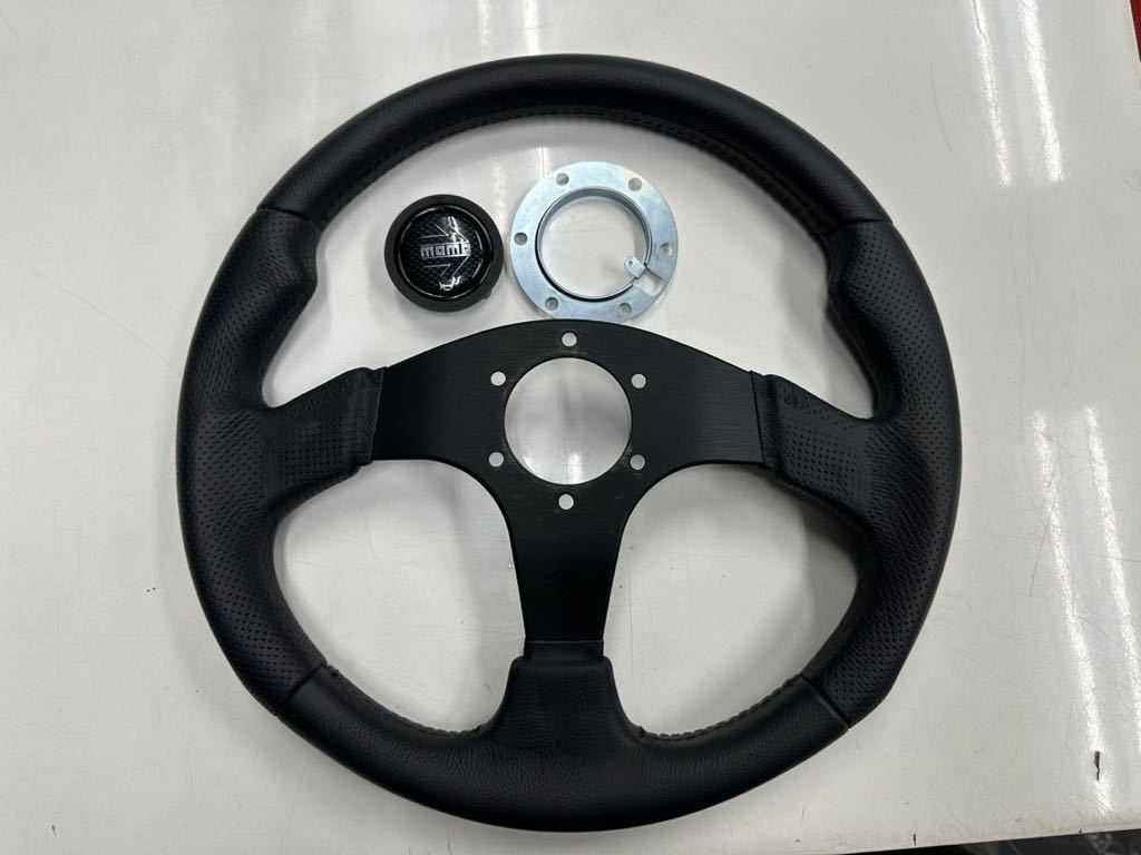 MOMO JET 350mm レザー カーボン φ 35 MOMO モモ JET ジェット 350mm