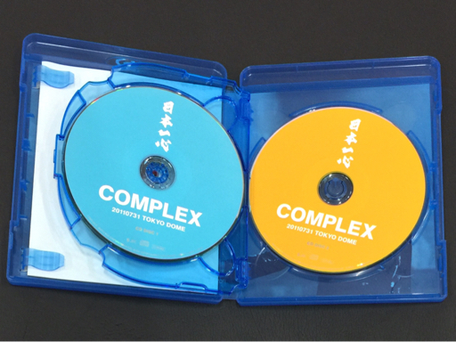 日本一心 COMPLEX 20110730 TOKYO DOME COMPLEX-1 1ブルーレイディスク