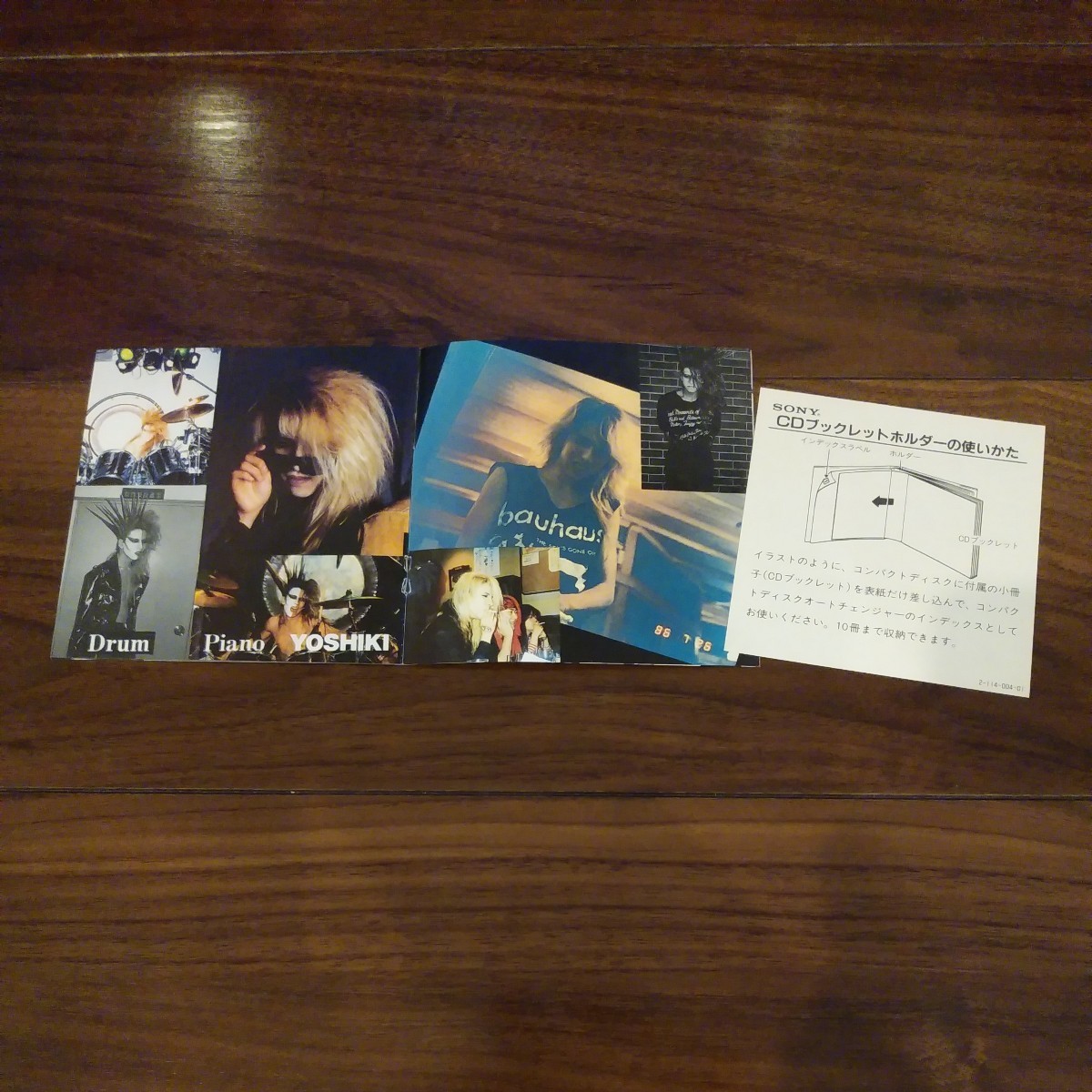 送料無料】X JAPAN CDアルバム VANISHING VISION Private Photo Book