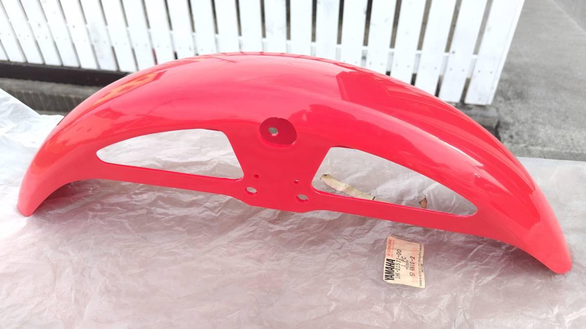旧RZ50 1HK 純正 フロントフェンダー 未使用品 当時物 5R2 旧 RZ50