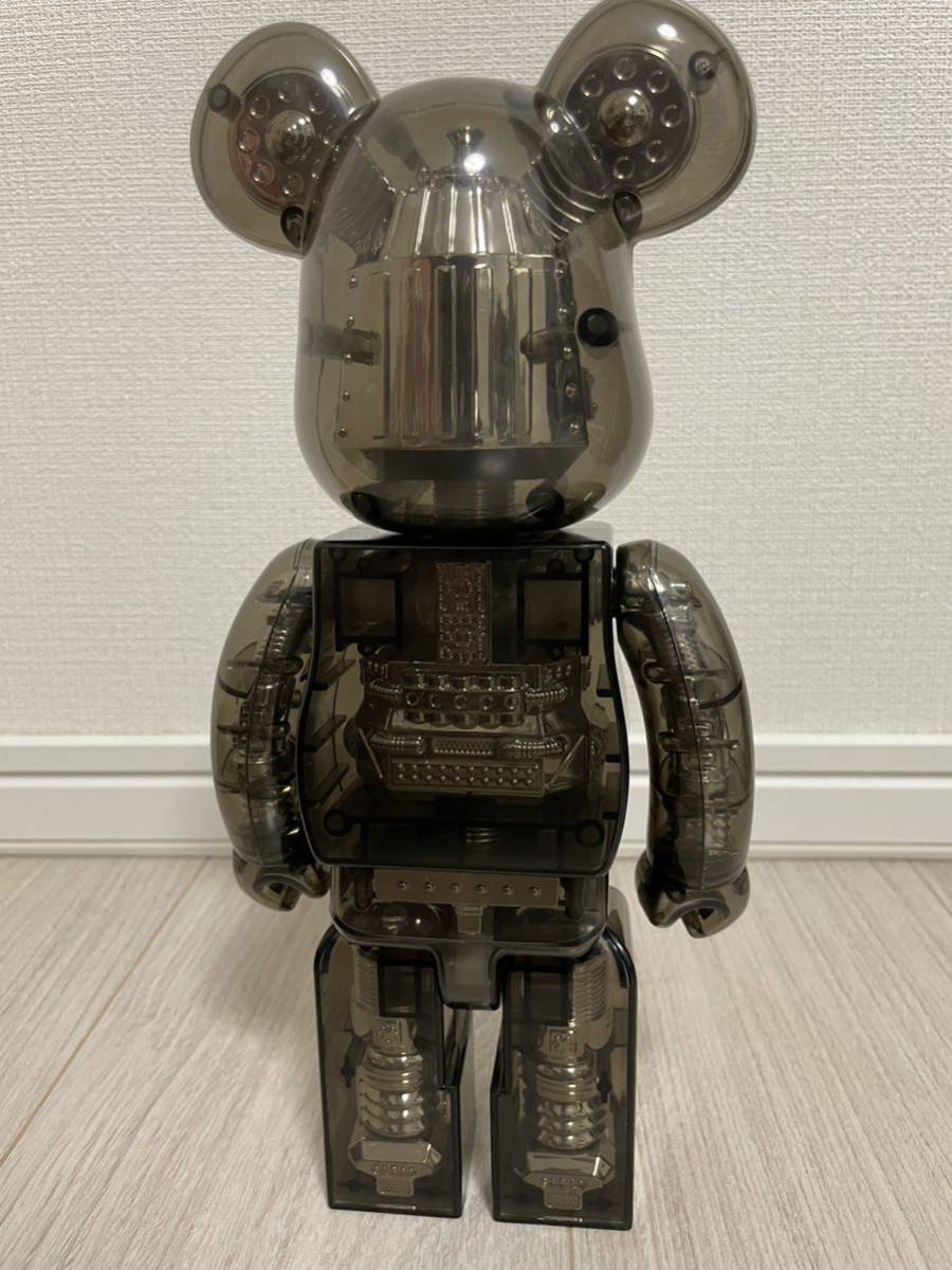 MEDICOM TOY BE@RBRICK HxS HIROTA SAIGANSHO 400% CLEAR BLACK 廣田彩