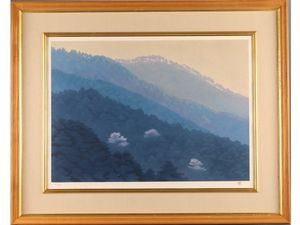 東山魁夷 リトグラフのYahoo!オークション(旧ヤフオク!)の相場・価格を
