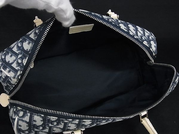 1円 Christian Dior ディオール トロッター ナイロンキャンバス ミニ